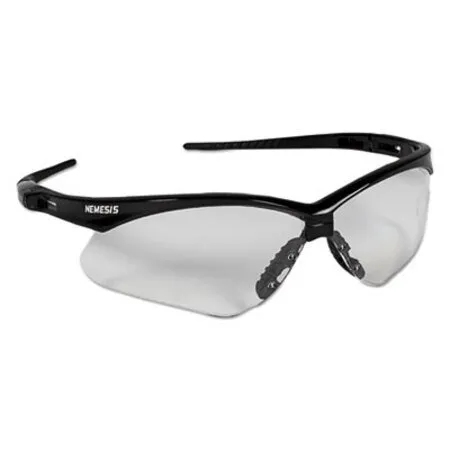 KleenGuard - KCC-25676 - Nemesis Safety Glasses, Black Frame, Clear Lens