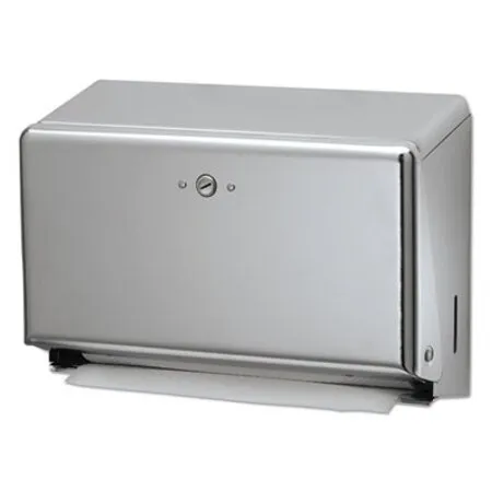 San Jamar - SJM-T1950XC - Mini C-fold/multifold Towel Dispenser, 11.13 X 3.88 X 7.88, Chrome