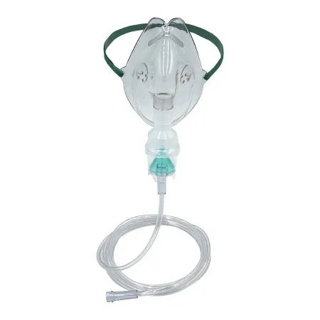 Sun Med - Salter Labs 8900 Series - 8906-7-50 - Salter Labs 8900 Series Handheld Nebulizer Kit Small Volume Medication Cup Pediatric Aerosol Mask Delivery