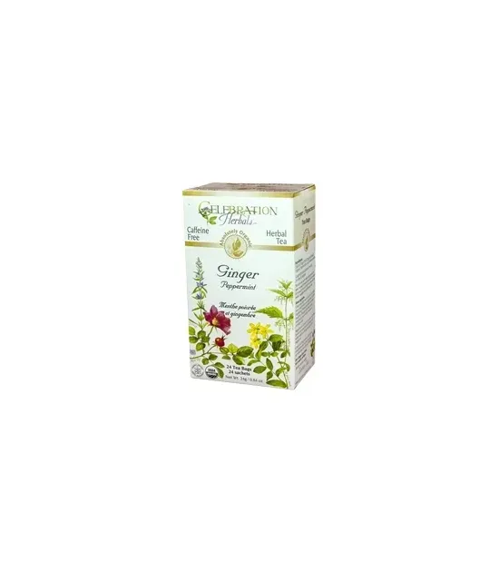 Celebration Herbals - 275140 - Ginger Peppermint Tea Organic
