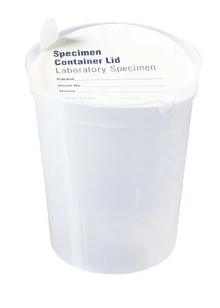 Medline - DYND30100 - Specimen Container with Pour Spout 180 mL (6 oz.) Without Closure Unprinted NonSterile
