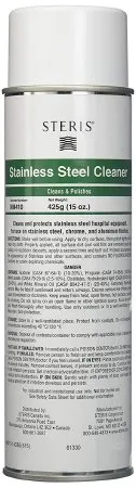 Steris - NM410 - Cleaner, Stainless Steel Aerosol Liq 15oz
