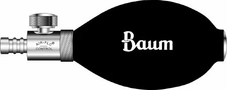 W.A. Baum - Bulb and Air-Flo - 1894 - Blood Pressure Bulb With Deflation Valve Bulb And Air-flo