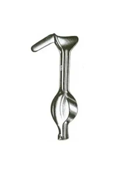 Integra Lifesciences - Miltex - 30-187 - Vaginal Speculum/Retractor Miltex Auvard Nonsterile Surgical Grade German Stainless Steel Medium Single-Ended Angled 75° Weighted 2.5 Lbs. Reusable Without Light Source Capability