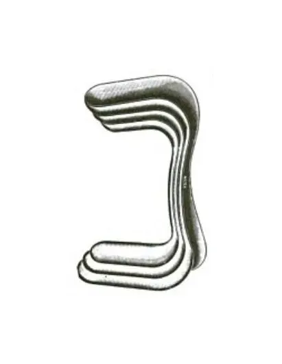 Integra Lifesciences - Miltex - 30-215 - Vaginal Speculum/retractor Miltex Sims Nonsterile Surgical Grade German Stainless Steel Medium Double-ended Reusable Without Light Source Capability