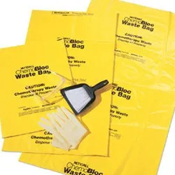 Cardinal Health - CT2100 - Chemo Soft Waste Bag Chemoplus™ 20 Gal. Yellow Bag