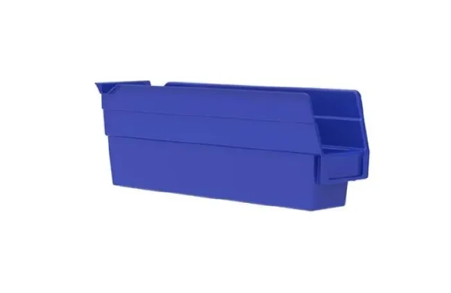 Akro-Mils - 30110BLUE - Shelf Bin Blue Industrial Grade Polymers 2-3/4 X 4 X 11-5/8 Inch