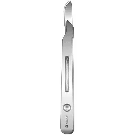Sklar - 06-3110 - Scalpel Sklar No. 10 Stainless Steel / Plastic Classic Grip Handle Sterile Disposable