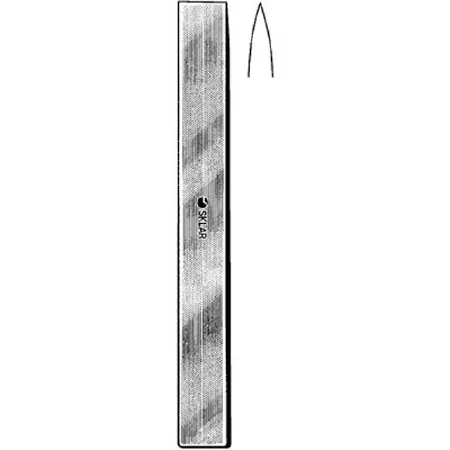 Sklar - 40-6545 - Osteotome Sklar Lambotte 15 Mm Straight Delicate Blade Or Grade Stainless Steel Nonsterile 5 Inch Length