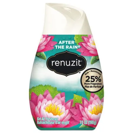 Renuzit - AMY-43100CT - Adjustables Air Freshener, After The Rain Scent, 7 Oz Solid, 12/carton