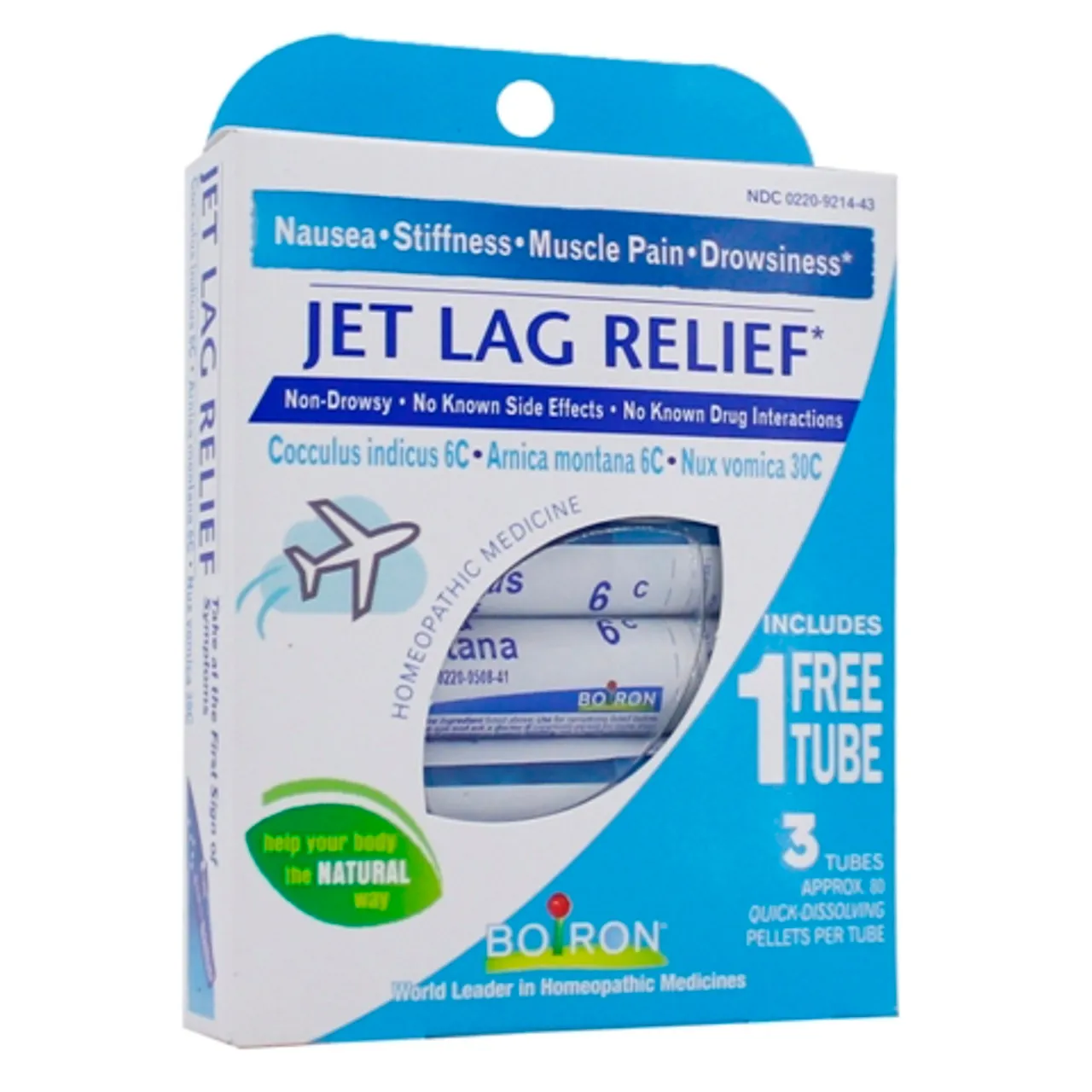 Boiron - From: 30306969214436 To: 306969214435 - Jet Lag Relief Bonus Care Pack