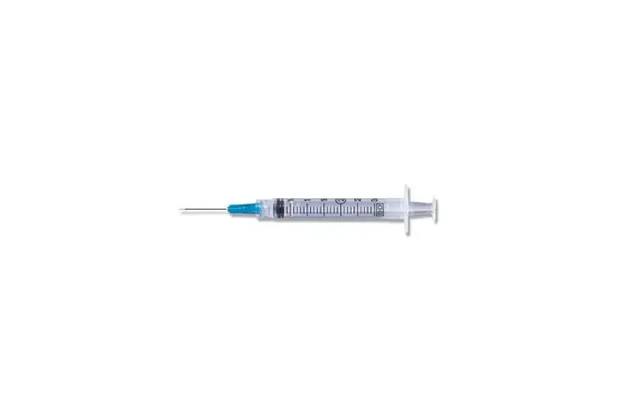 BD Becton Dickinson - 309571 - Syringe/ Needle Combination, 3mL, Luer-Lok&#153; Tip, 23G x 1", 100/bx, 8 bx/cs (Continental US Only)
