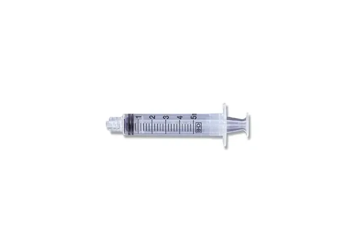 BD Becton Dickinson - 309647 - Syringe Only, 5mL, Slip Tip, 125/bx, 4 bx/cs (Continental US Only)