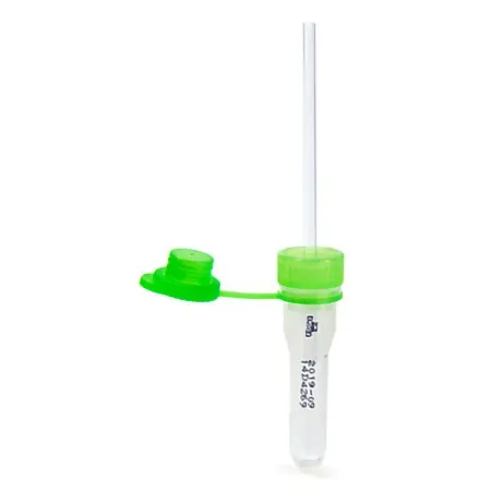 ASP Global - 077250 - SAFE T FILL Safe T Fill Capillary Blood Collection Tube Plasma Tube Lithium Heparin Additive 10.8 X 46.6 mm 200 µL Green Attached Cap Plastic Tube