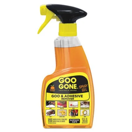 Goo Gone - WMN-2096 - Spray Gel Cleaner, Citrus Scent, 12 Oz Spray Bottle, 6/carton