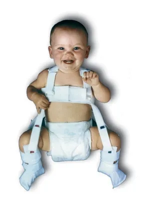 Alimed - Wheaton-Pavlik - 2970002357 - Infant Pelvic Harness Wheaton-pavlik Medium 3 To 6 Months Nylon