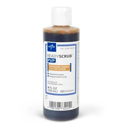 Medline - MDS093945 - ReadyScrub Surgical Scrub Solution ReadyScrub 4 oz. Bottle 7.5% Strength Povidone Iodine NonSterile