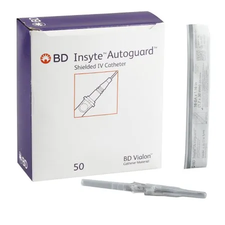 BD Becton Dickinson - Insyte Autoguard - 381454 -  Peripheral IV Catheter  16 Gauge 1.16 Inch Retracting Safety Needle