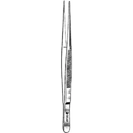 Sklar - 52-3270 - Dressing Forceps Sklar Potts-smith 7 Inch Length Or Grade Stainless Steel Nonsterile Nonlocking Thumb Handle Straight Serrated Tips
