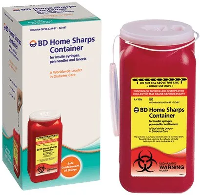 Becton Dickinson - 323487 - Bd(tm) Home Sharps Container