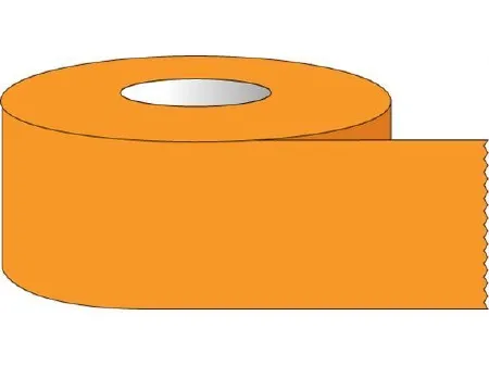 Shamrock Scientific - ST-12-5 - Blank Label Tape Shamrock Multipurpose Label Orange 1/2 X 500 Inch