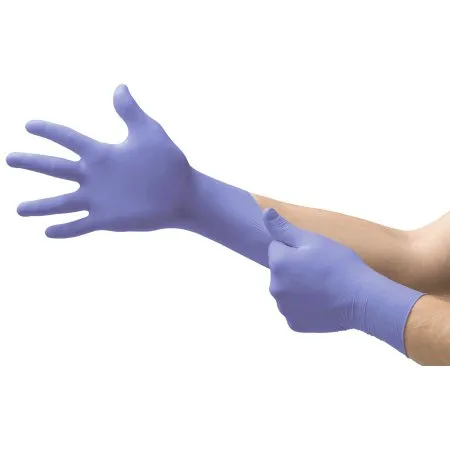 Microflex Medical - Supreno SE - SU-690-S - Exam Glove Supreno SE Small NonSterile Nitrile Standard Cuff Length Textured Fingertips Blue Not Rated