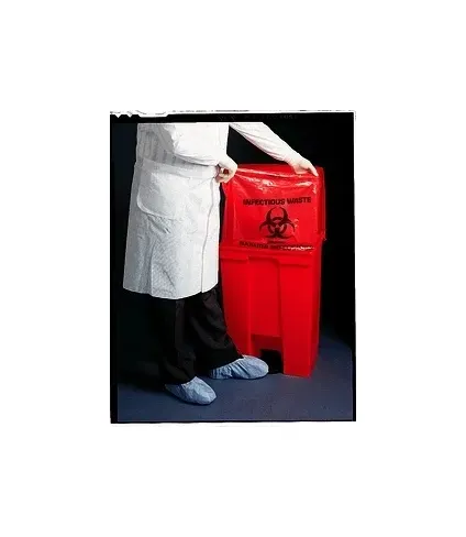 Medegen Medical - 37-97 - Infectious Waste Bag, 24" x 24", 1.2 mil, 12-16 gal, 150/rl/cs