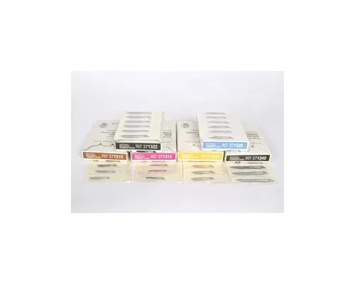 Aspen Surgical - 371310 - Rib-Back Carbon Steel Blade, Non-Sterile, Size 10, 6/strip, 25 strips/cs (Not Available for sale into Canada)
