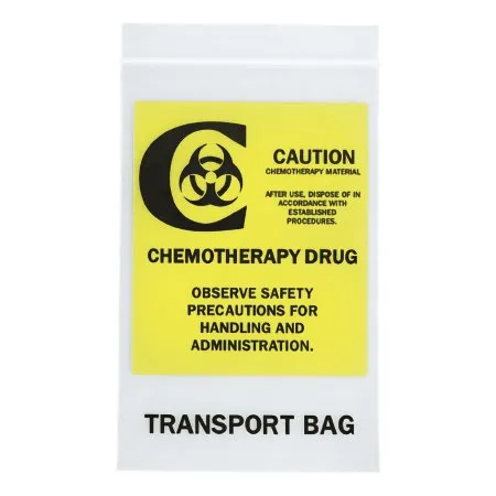 RD Plastics - From: Q134 To: Q135  Chemotherapy Reclosable Transport Bag