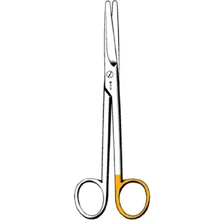Sklar - 15-3555 - Operating Scissors Sklarcut Mayo 6-3/4 Inch Length Or Grade Stainless Steel Finger Ring Handle Straight Blunt Tip / Blunt Tip