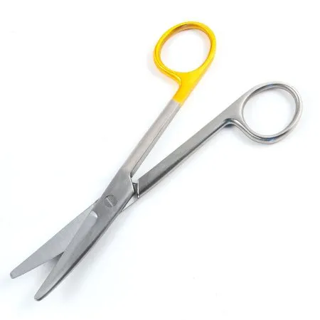 Sklar - 15-3565 - Dissecting Scissors Sklarcut Mayo 6-3/4 Inch Length Or Grade Stainless Steel Nonsterile Finger Ring Handle Curved Blunt Tip / Blunt Tip