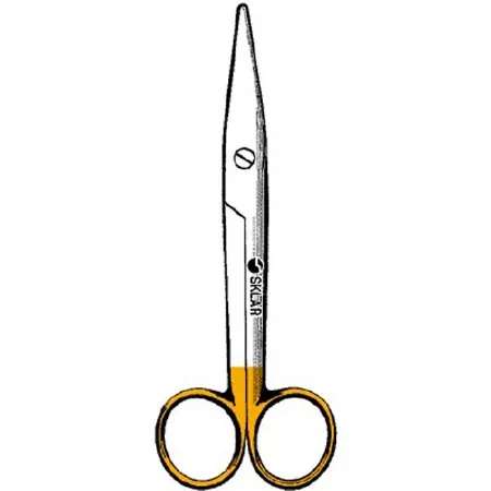 Sklar - 16-3552 - Dissecting Scissors Sklar Mayo-stille 5-1/2 Inch Length Or Grade Stainless Steel / Tungsten Carbide Nonsterile Finger Ring Handle Sharp Tip / Sharp Tip