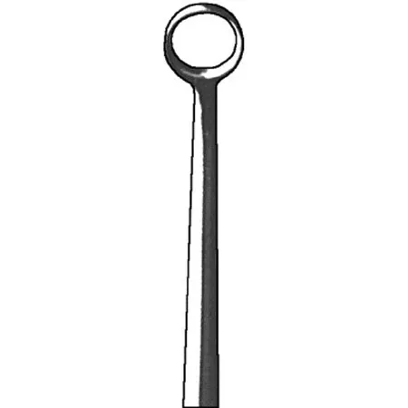 Sklar - 45-6066 - Ring Curette Sklar 11 Inch Length Round Knurled Handle 3 Mm Tip Angled 45° Fenestrated Round Tip