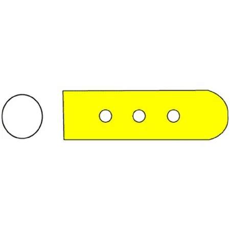 Sklar - 96-1402 - Instrument Tip Protector Sklartip™ 3/16 X 1 Inch, 6 Mm, Yellow, Vented Tip