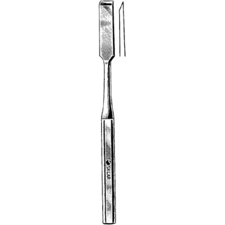 Sklar - 40-6715 - Chisel Sklar Hibbs 13 Mm Width Straight Blade Or Grade Stainless Steel Nonsterile 9-1/2 Inch Length