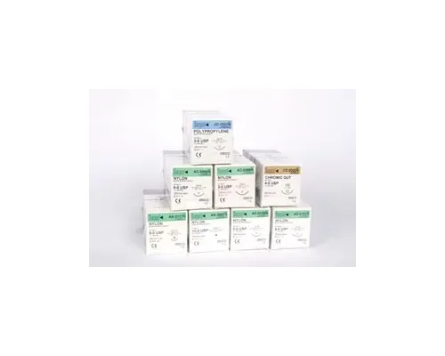 Surgical Specialties - 386B - 4/0 PolySyn&#153; Suture, Undyed Braided, 10"/25cm, C17, 12mm 3/8 Circle, 12/bx