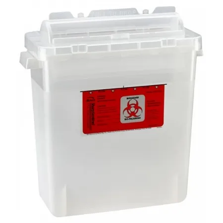 Bemis Healthcare - Bemis Sentinel - From: 333 020 To: 333 030 -  Sharps Container  Translucent Base 15 H X 13 7/8 L X 6 7/8 W Inch Horizontal Entry 3 Gallon