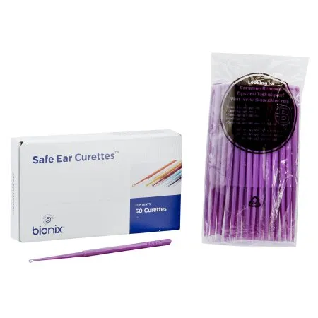 Bionix - VersaLoop - 4111 - Ear Curette VersaLoop 6 Inch Length Round Handle 3 mm Tip Curved Flexible Teardrop Loop Tip