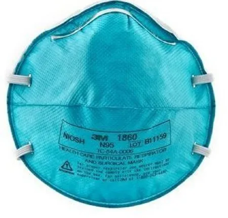 3M - 1860 - N95 Particulate Respirator Masks