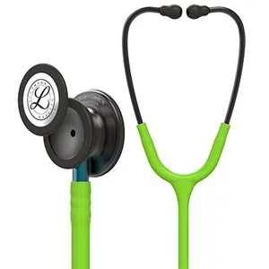3M - 5875 - Stethoscope, Smoke Chestpiece, Lime Green Tubing, Blue Stem and Smoke Headset, 27" (Continental US+HI Only) (Littmann items are not available for sale online - authorization agreement required)