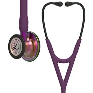 3M - 6241 - Stethoscope, High Polish Rainbow-Finish Chestpiece, Raspberry Tube, Smoke Stem and Smoke Headset, 27" (Continental US+HI Only) (Littmann items are only available for sale online by distributors authorized by 3M Littmann)