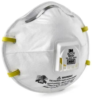 3M - 8210V - Particulate Respirator, N95, Cool Flow&#153; Valve, (US Only)