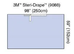 3M - From: 9085 To: 9090 - Steri Drape Adhesive Drape Sheet, Absorbent Impervious Material