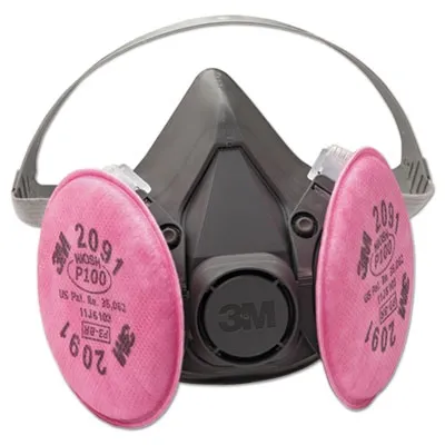 3M Comm - From: MMM6291 To: MMM6391  Half Facepiece Respirator 6000 Series, Reusable