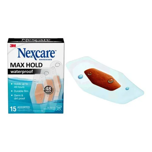 3M - Nexcare - From: MHW-06 To: MHW-15 -   Max Hold Bandage, Assorted Sizes, 15 ct.