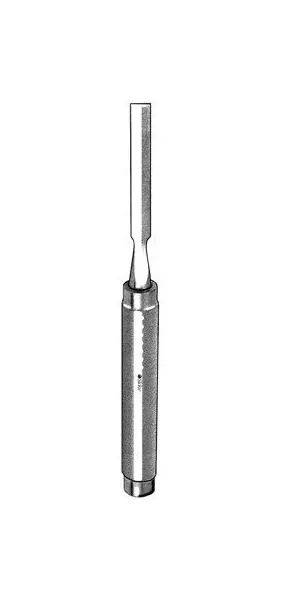 Sklar - 40-7497 - Osteotome Sklar Cobb 6 mm Width Curved Blade OR Grade Stainless Steel NonSterile 11 Inch Length