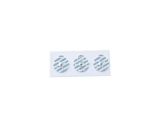 Cardinal - 31439766- - ECG Monitoring Electrode Foam Backing Non-Radiolucent Snap Connector 5 per Pack