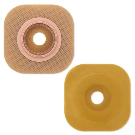 Hollister - FlexWear - 15202 -  Ostomy Barrier  Trim to Fit  Standard Wear Without Tape 44 mm Flange Green Code System Hydrocolloid Up to 1 1/4 Inch Opening