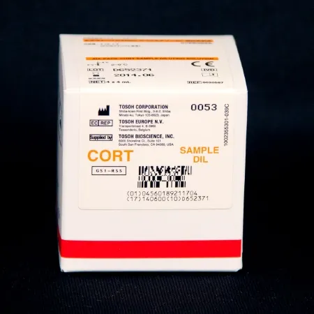 Tosoh Bioscience - 020587 - Reagent Diluent Aia-Pack® Sample Diluent Cortisol For Tosoh Automated Immunoassay Analyzers 4 X 4 Ml