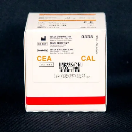Tosoh Bioscience - AIA-Pack - 020354 - Calibrator Set AIA-Pack Carcinoembryonic Antigen (CEA) 4 X 1 mL